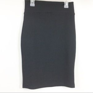 Codified Black Skirt